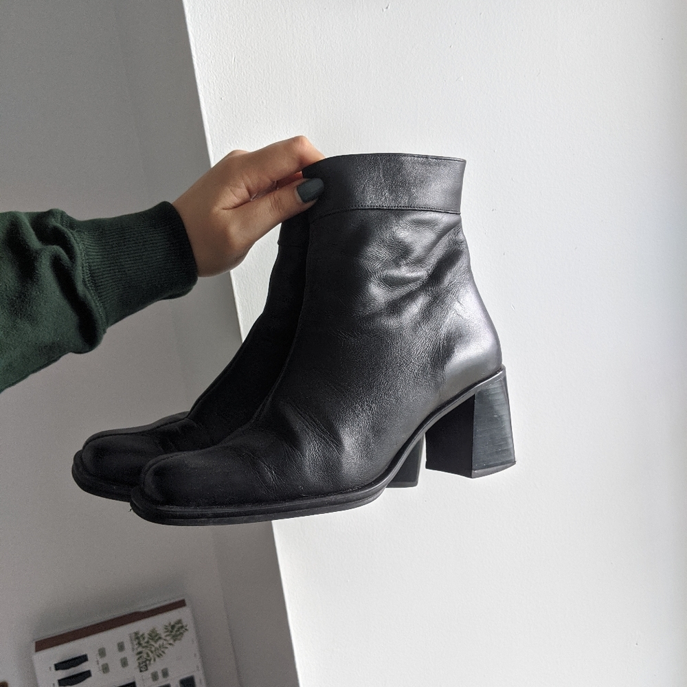 Vintage leather boots